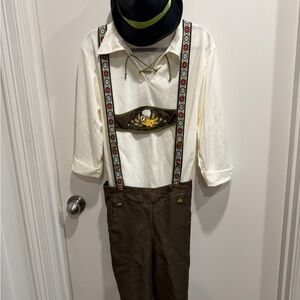 Amscan Cream Shirt with Gray Accents. Get ready for Oktoberfest. Worn once.